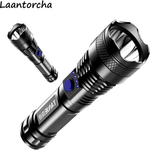 High power led flashlights USB Rechargeable Flashlight 3 Switch Mode Ultra Bright torch Outdoor Camping Powerful flashlight