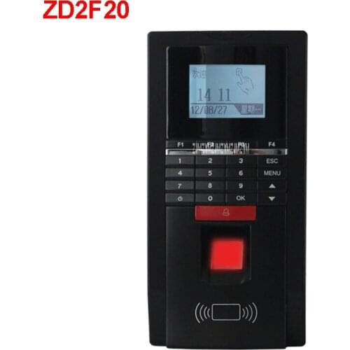 ZD2F20 fingerprint attendance punch card machine fingerprint to work fingerprint machine sign machine punch card machine 12v