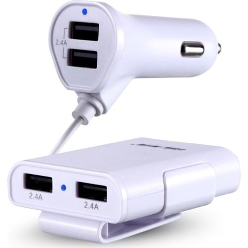 Star of Excellence 36W before and after charging car 4USB car phone charger 2.4 A5 color HSC-600