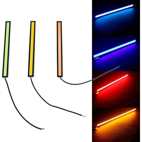 1Pc Waterproof 17cm COB Car LED Lights 12V For DRL Fog Light Driving Lamp