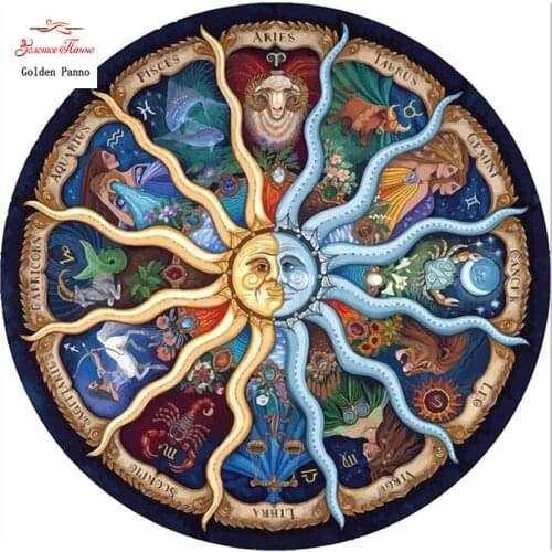 12 Mandala Series 5D Diy Diamond Painting Cross Stitch Full Needlework Diy Diamond Embroidery Universe Meditation Christmas Gift