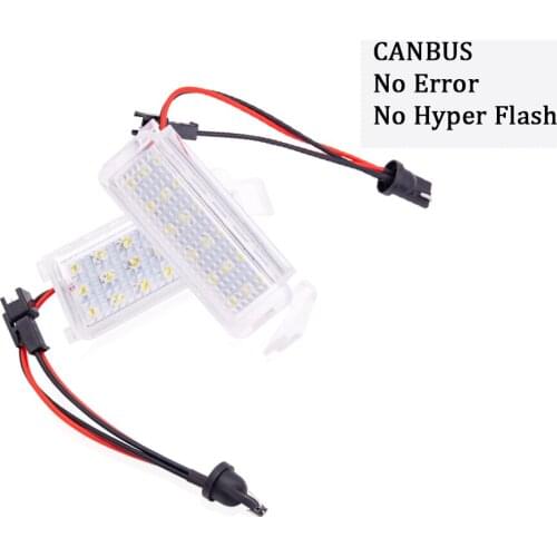 2pcs Car LED License Plate Light For Ford Falcon FG BA BF XR 6 8 Number Lamps