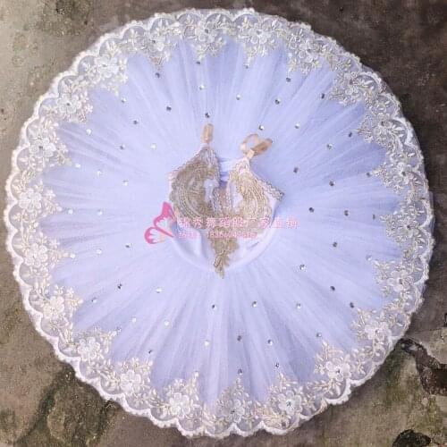 White Professional Ballet Tutu Ballerina Dress For Child Kids Girls Women Adults Balett Dress Party Ballet Dance Costumes