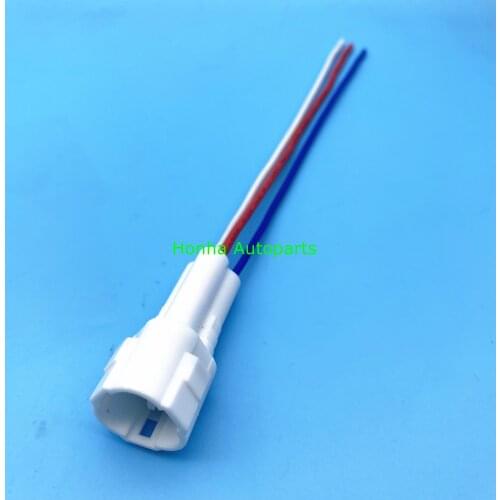 Free Shipping 10/20/50/100pcs 3 pin way male white automotive connector plug for Yamaha 6187-3231 wire harness