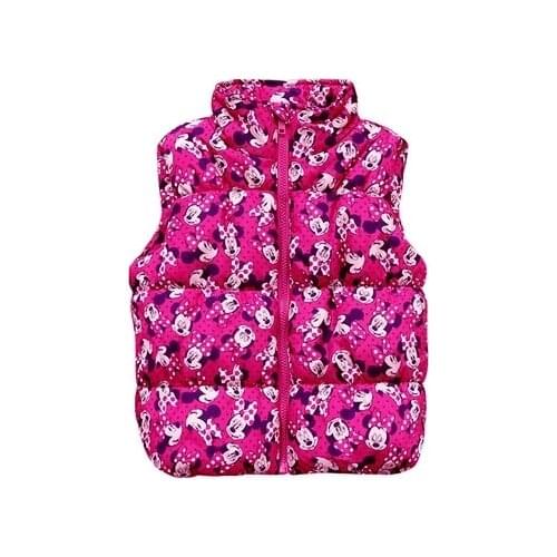 Free Shipping- girl Autumn/winter waistcoat cartoon vests children soft fleeces coats kids warm jackets best outerwear(MOQ: 1pc)