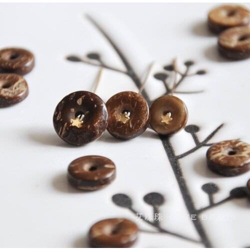Natural coconut shell spacer 8x3/10x3/12x3mm disc rondelle loose beads diy bracelet necklace earrings making jewelry