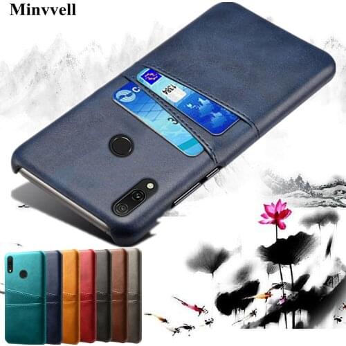 Case For Huawei Y9 2019 Y7 Y6 Pro 2019 P Smart Plus Card Slot Cover PU Leather+PC Cases For Huawei magic 2 Nova 4 4e 3