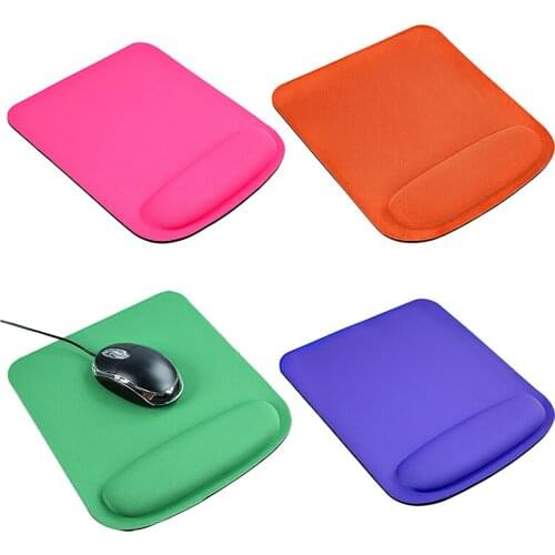 Mouse Pad Computer Mousepad Mouse Mat EVA with Soft Wrist Rest Hand Pillow Mat Anti Slip Desktop for Office Work Game PC Laptop