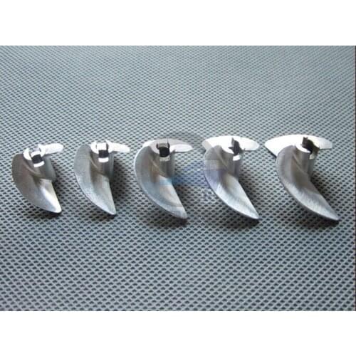 Metal marine propeller /CNC aluminum propeller aperture 4MM metal aeromodelling quant DIY model toy accessories