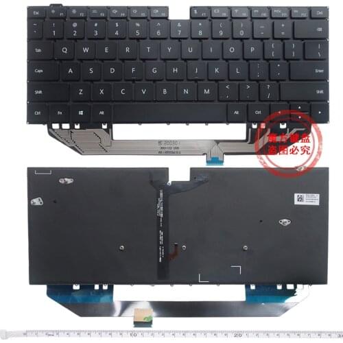 NEW US Keyboard for Huawei MACH-W19 MACHR-W19 W29 W29B W29C W19B W19C MateBook X pro NSK-370BQ 9Z.NG2BQ.001 keyboard Backlit