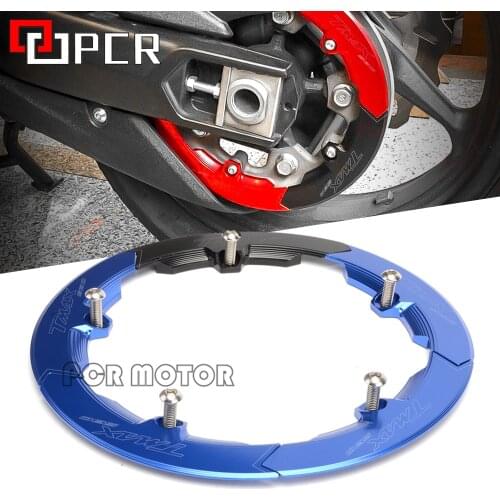 Lastest Product For yamaha TMAX 530 t-max 530 tmax530 sx dx 2017 2018 2019 CNC Aluminum Transmission Belt Pulley Cover