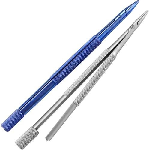 Ophthalmology Blade Holder Ophthalmic Tools Microscopic Titanium Alloy Stainless Steel Instruments 12cm Blade Holding Forceps