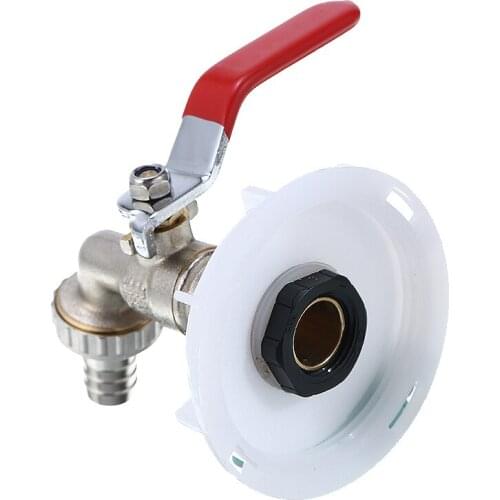 IBC Water Tap Adapter 62mm 3/4" 1/2" DN50 Ball Safety Valve Drain Nozzle Garden Hose Connector Replacement