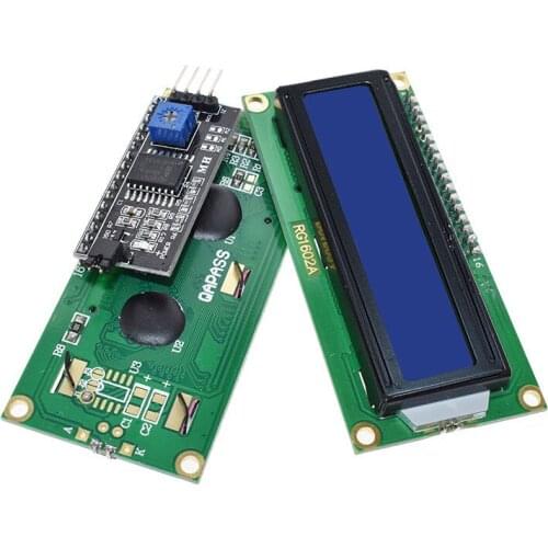 LCD1602+I2C LCD 1602 module Blue Green screen PCF8574 IIC I2C LCD1602 Adapter plate for arduino uno r3 mega2560