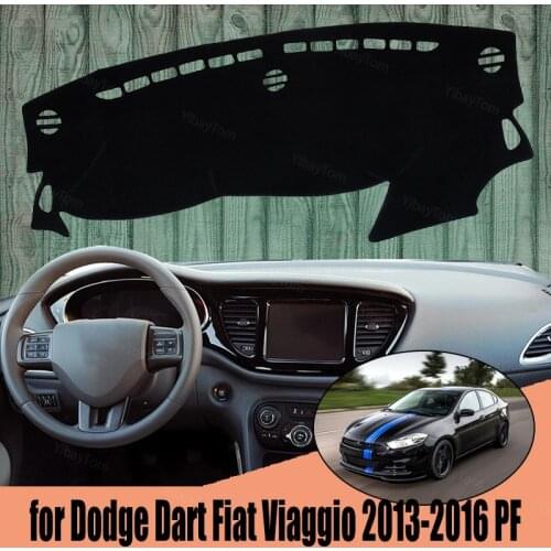 For Dodge Dart Fiat Viaggio 2013-2016 PF Anti-Slip Mat Dashboard Cover Pad Sunshade Dashmat Car Accessories Rug