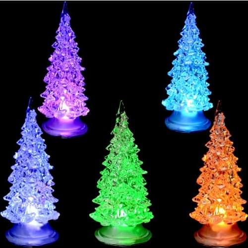Christmas decoration gifts flash Christmas tree glowing Christmas tree Christmas supplies navidad decoraciones para el hogar