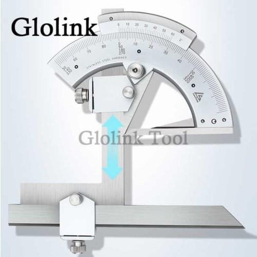 Universal Angle Ruler 0-320 Degrees Angle Square Gauge Ruler Carbon steel Protractor Measuring Tools