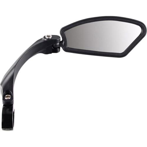 Bike Scooter Safety Rear View Stainless Steel Rearview Mirror Bikes Adjustable Handlebar Rearview Mirror Universal MTB Mountain