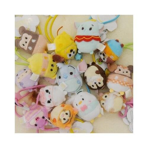 Disney TSUM Stitch Mickey Pomotion Anime Figures Cartoon Product Cosplay Accessories Hair band hairpin Unisex Gifts Girls
