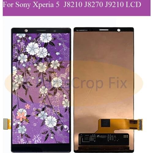 6.1" For Sony Xperia 5 LCD Display Touch Screen Digitizer Assembly Replacement Parts For Sony X5 lcd J8210 J8270 J9210 Display