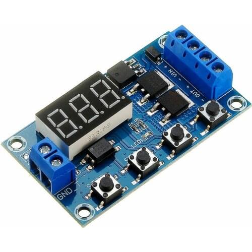 1-Channel Programmable Time Delay Relay Module - XY-J04