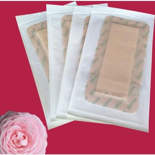 1pcs 10*20(6*16)cm medical silicone gel foam dressing silicone pad Anti-pressure acne wound paste exudate absorption acne paste