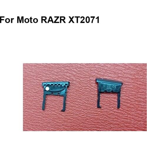 1PC For Moto RAZR XT2071 New Tested Good Sim Card Holder Tray Card Slot For Moto RAZR XT 2071 Sim Card Holder Replacement