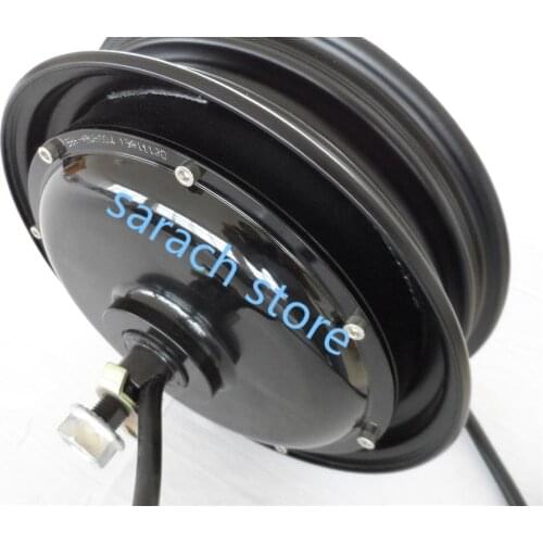 10inch 48V/60V/72V 2000W BLDC high power hub motor/ strong wheel hub motor/e-scooter motor