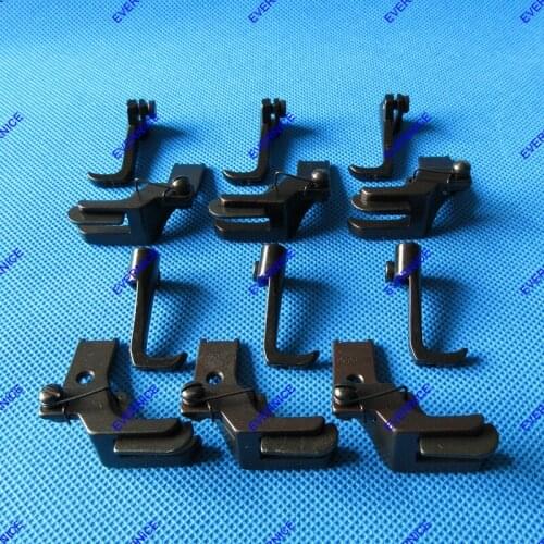 6 SETS FOR SINGER 111W155 211G 211U WALKING FOOTwith LEFT RIGHT EDGE GUIDE