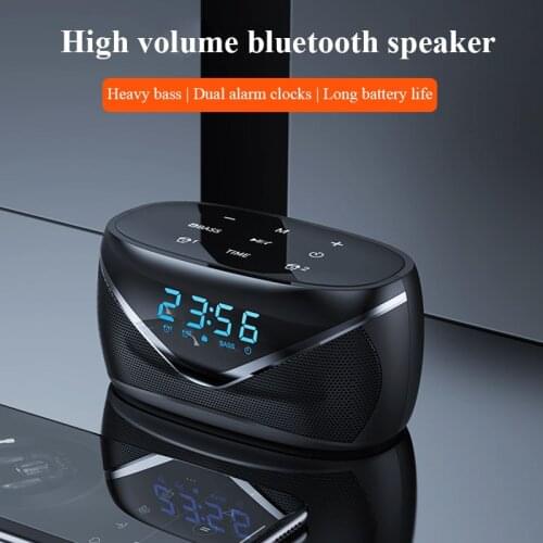 SOAIY Bluetooth speaker large volume 3D surround heavy bass HIFI sound outdoor portable subwooffer music center loudspeaker