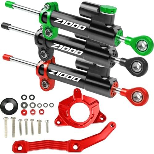 Motorcycle Z1000 Steer Damper Mounting Bracket Kit Steering Stabilizer Damper For Kawasaki Z1000 ABS 2011-2018 2017 2016 2015