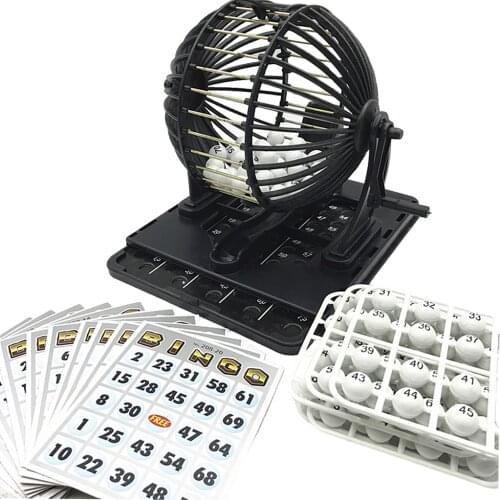 Deluxe Bingo Neo Bingo Lotto Machine for Entertainment Game Draw Game Kids
