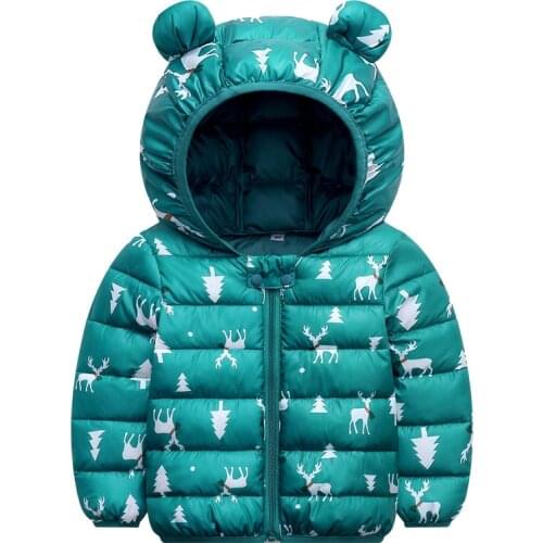 1- 6y Kids Boys Jacket With Ear Hoodie Spring Baby Girl Clothes Cartoon 6 Colors Infant Clothing 2020 Cute Childrens Jackets