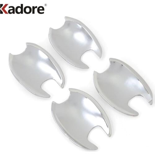 For Mazda 3 m3 mk3 2010 2011 2012 ABS Chrome Door Handle Bowl Covers Side Door Handle Cup Frame