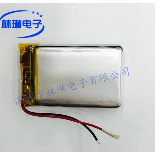 Hot A 103450P with protective board 1800MAH 3.7V lithium polymer battery luminous flash shoes battery Rechargeable Li-ion Cell