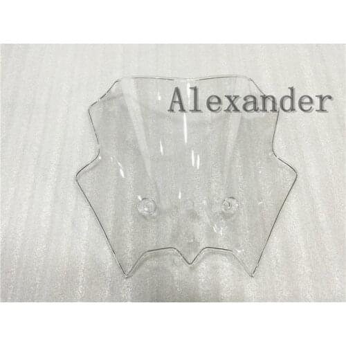 HotSale Freeshipping Windshield WindScreen Double Bubble For KTM DUKE 690 ktm 690 2012 2013 2014 2015 2016 13 14 15 16 White