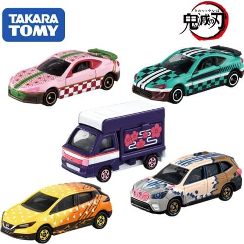 TAKARA TOMY Simulation Alloy Car Model Ghost Slayers Blade Joint Series Decoration Toys Action Toy Figure Toys for Children