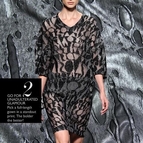 Fashionable and sexy high quality, high quality, high end rotten flower, gray cloth, fabric, garment and fabric