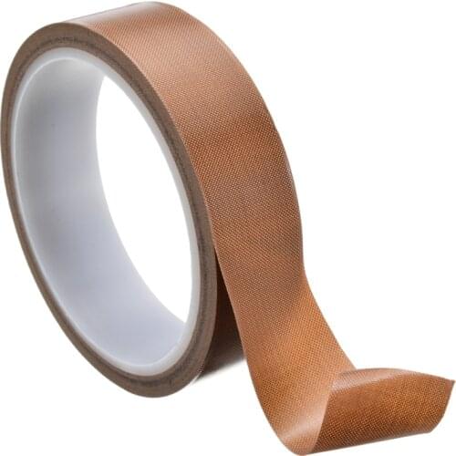 10m Length Brown Adhesive Tape High Temperature Heat-Resistant Adhesive Tape Practical Insulation Tape For Electric Insulation