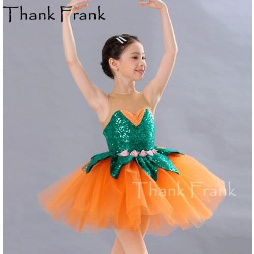 New Ballerina Tutu Costume Ballet Dancing Girl Tutu Dresses Girls Sleeveless Dance Dresses Sequin Mesh Ballet Costumes For Women