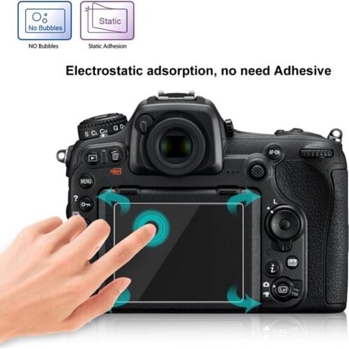 9H Tempered Glass LCD Screen Protector for Panasonic Lumix G85 DC-G9 DMC-GH5 / G80 GF9 GX800 GX850 Canon SX740 SX730 HS / YI M1