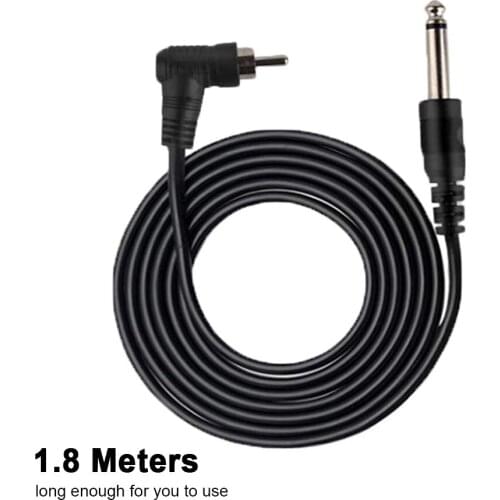 Silicone Tattoo RCA Connector Cords Cable for Rotary Tattoo Pen Tattoo Machines Power Cord