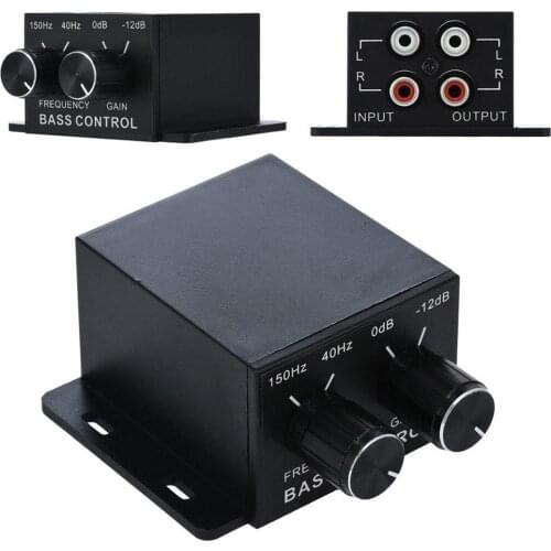 Universal Car Power Amplifier Speaker Bass Audio Controller Volume Equalizer