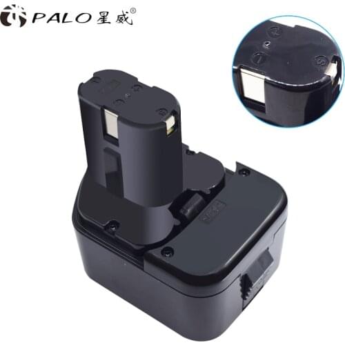 PALO High Quality 2000mAh 12V 2.0Ah Battery for Hitachi EB1214S 12V EB1220BL EB1212S WR12DMR CD4D DH15DV C5D , DS 12DVF3