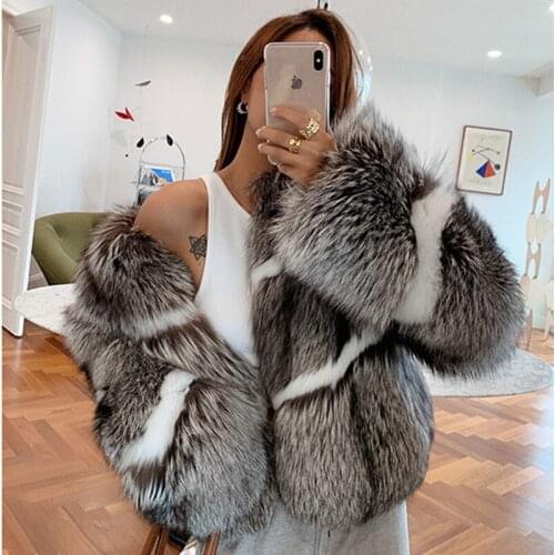 Warm Wind Fox Fur Coats