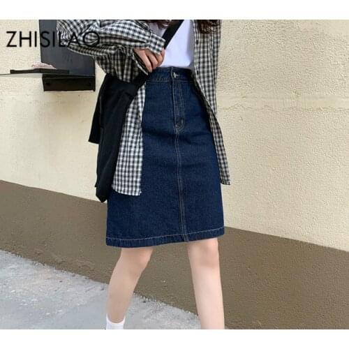 Zhisilao Denim Pencil Skirts China