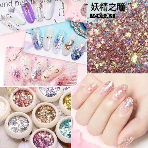 ZLXIN Mixed Glitter Strass Nail Art Decoration 3d Nail Charms DIY Nail Rhinestones Stone Nail Art Alloy Jewelry Crystal Gems