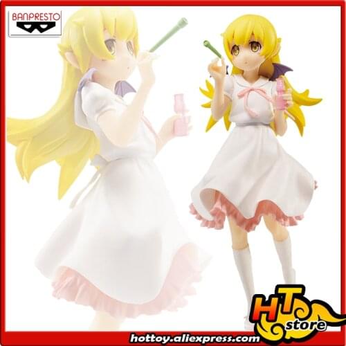100% Original Banpresto EXQ Collection Figure - Shinobu Oshino from "Nisio Isin Anime Project Monogatari Series"