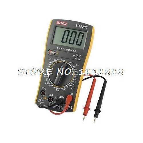 200mV-1000V AC DC Volt Ohm Analog Multimeter Multitester + Probe Lead