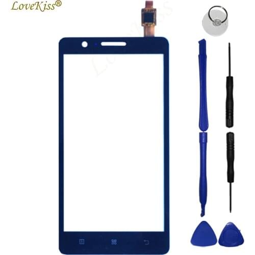 A536 Front Panel Touchscreen For Lenovo A536 A358 A 536 A358t Touch Screen Sensor LCD Display Digitizer Glass Cover Replacement
